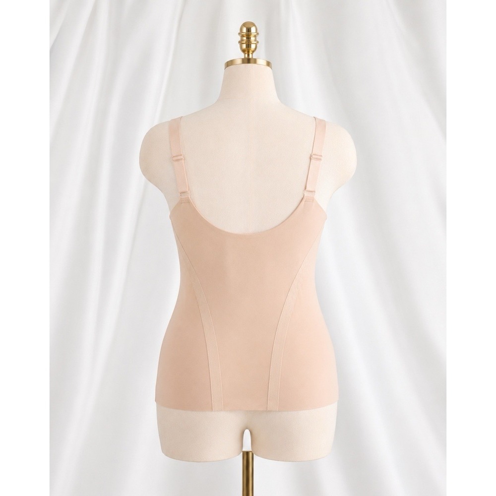 Honeylove Shapewear Cami Tank Size 1x Blush‎ Pink Tan Slimming Liftwear Wirefree - Picture 2 of 8